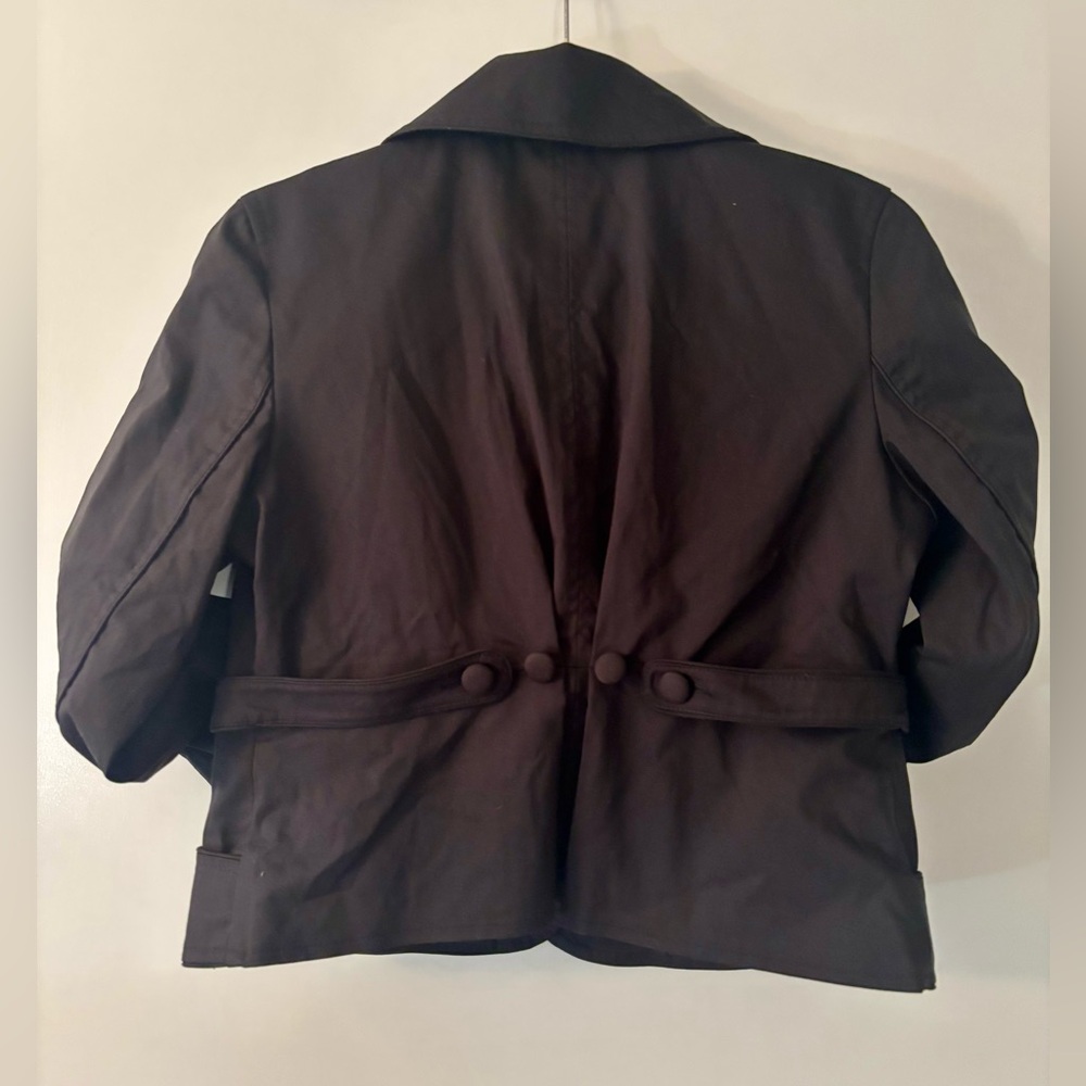Apostrophe Moto Jacket in Black Women’s Size 10P - Picture 5 of 6